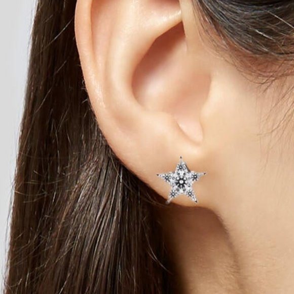 Hearts On Fire HOF Star 18K 1.39ct Diamond Earrings - Picture 5 of 12